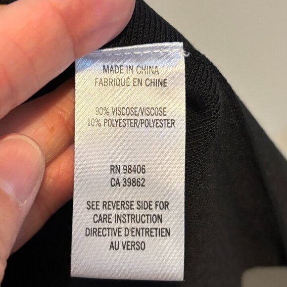 Theory Maysen Prosecco Black Sleeveless Cut Out Back Fit and Flare Dress - Picture 13 of 14